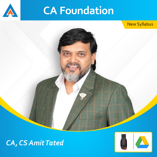 Picture of CA Foundation Law New Syllabus - SEP 2024 & JAN 2025  By CA CS Amit Tated