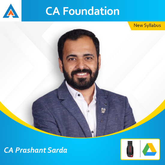 Picture of CA Foundation Business Economics Regular in depth batch New Syllabus By CA Prashant Sarda